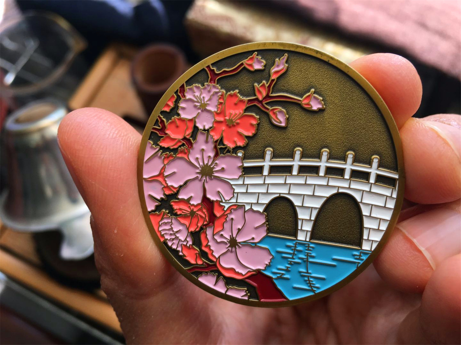 晚春花卉系列文化創意產品亮相五一游園